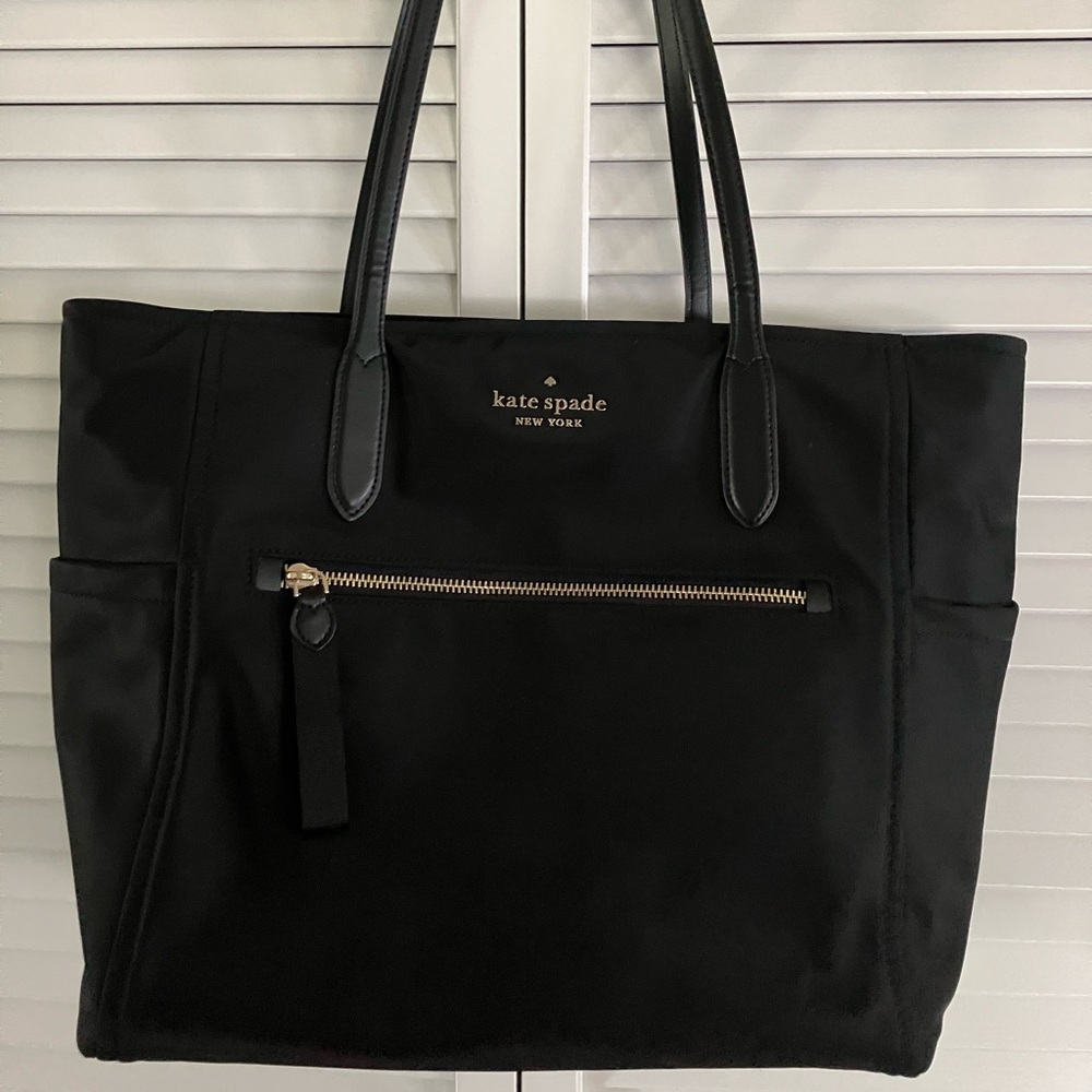 Black Kate Spade ♠️ tote bag